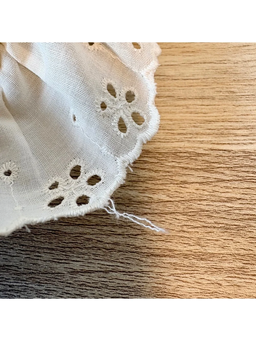Vintage Nursery Pillow Mice Rocking Horse Eyelet Lace Ruffle Cottagecore Gift